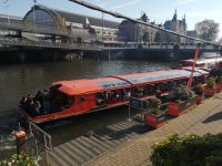 Grachtenfahrt ganzes Boot